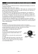 Preview for 3 page of Disney P500BE User Manual