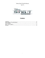 Disney Sing It: Pop Hits for Wii User Manual preview