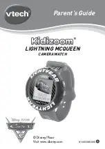 Disney VTech Kidizoom Lightning McQueen Parents' Manual preview