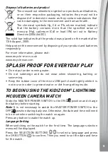 Preview for 9 page of Disney VTech Kidizoom Lightning McQueen Parents' Manual