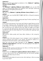 Preview for 21 page of Disney VTech Kidizoom Lightning McQueen Parents' Manual