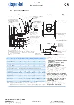 Preview for 12 page of disperator 500A-DRR-K EXCELLENT Series User Manual