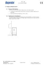 Preview for 13 page of disperator 500A-DRR-K EXCELLENT Series User Manual