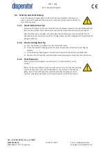 Preview for 26 page of disperator 500A-DRR-K EXCELLENT Series User Manual