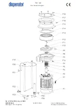 Preview for 34 page of disperator 500A-DRR-K EXCELLENT Series User Manual