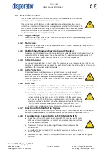 Предварительный просмотр 21 страницы disperator 500A-HK User Manual