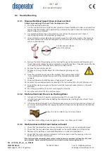 Предварительный просмотр 26 страницы disperator 500A-HK User Manual