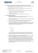 Предварительный просмотр 35 страницы disperator 500A-HK User Manual