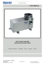 disperator 500V-BAS Excellent Series User Manual preview