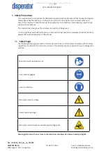 Предварительный просмотр 7 страницы disperator 500V-BAS Excellent Series User Manual