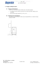 Предварительный просмотр 13 страницы disperator 500V-BAS Excellent Series User Manual