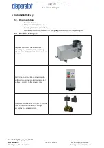 Предварительный просмотр 14 страницы disperator 500V-BAS Excellent Series User Manual