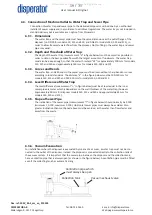 Предварительный просмотр 19 страницы disperator 500V-BAS Excellent Series User Manual