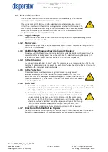 Предварительный просмотр 20 страницы disperator 500V-BAS Excellent Series User Manual