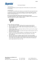 Preview for 15 page of disperator EXCELLENT Series User Manual