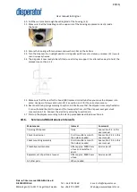 Preview for 29 page of disperator EXCELLENT Series User Manual