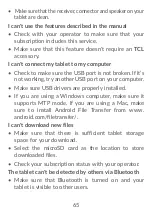 Preview for 67 page of DISPLAY GREATNESS TCL 10 MAX 4G Manual