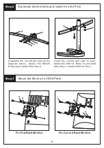 Preview for 4 page of Display Mount Pro CURVE-D-STAND Installation Instruction