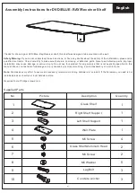 Display Mount Pro DRS601 Assembly Instructions предпросмотр