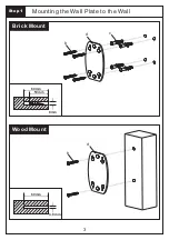 Предварительный просмотр 3 страницы Display Mount Pro GS-002-WALL Installation Instruction