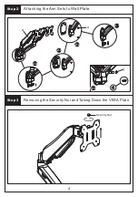 Предварительный просмотр 4 страницы Display Mount Pro GS-002-WALL Installation Instruction