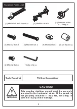 Предварительный просмотр 2 страницы Display Mount Pro LCD542S Installation Instruction