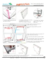 Preview for 2 page of displayit Graffiti:Plus Wall - Kit A Assembly Instructions