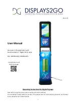 Displays2go CHRFLMACPS User Manual предпросмотр