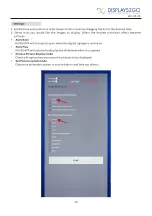 Preview for 16 page of Displays2go DGLCDPEDOK Operating Instructions Manual