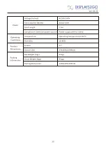 Preview for 25 page of Displays2go DGLCDPEDOK Operating Instructions Manual