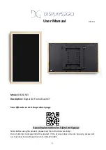 Предварительный просмотр 1 страницы Displays2go DIGEAS43 User Manual