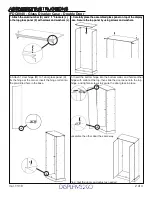 Предварительный просмотр 2 страницы Displays2go Glass Display Case IFDC8040 Assembly Instructions