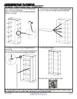 Предварительный просмотр 3 страницы Displays2go Glass Display Case IFDC8040 Assembly Instructions