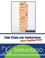 Displays2go GTTCCT01 User Manual And Instructions предпросмотр