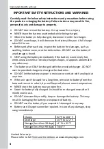 Preview for 4 page of Displays2go ILLUMINATED WINDPRO WITH LED User Manual