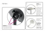 Preview for 2 page of Displays2go IPDTBL Assembly Instructions Manual