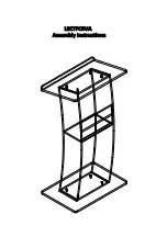 Displays2go LECTFCRVA Assembly Instructions предпросмотр