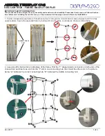 Предварительный просмотр 1 страницы Displays2go SEG LIGHTBOX Assembly Instructions