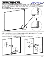 Предварительный просмотр 3 страницы Displays2go SEG810WSGH Assembly Instructions