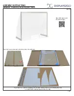 Preview for 1 page of Displays2go SMSAL39 Assembly Instructions