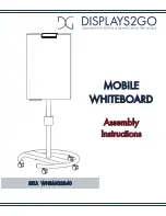 Preview for 1 page of Displays2go WHBMG2840 Assembly Instructions