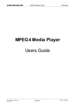 Displaze MPEG4 Media player User Manual предпросмотр