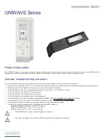 Distech Controls UNIWAVE Series Installation Manual preview