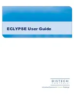 Distech ECYPSE User Manual preview