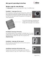 Preview for 6 page of Disty disty-guard Operating Instructions Manual