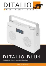 Предварительный просмотр 1 страницы DITALIO BLU1 Manual