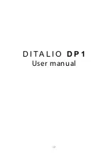 Предварительный просмотр 17 страницы DITALIO DP 1 User Manual