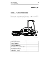 Preview for 1 page of Ditch Witch ht25 Service Manual