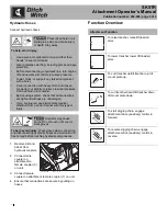 Preview for 3 page of Ditch Witch SK5TR Operator'S Manual