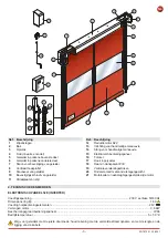 Предварительный просмотр 3 страницы DITEC 0DT872 Installation Manual, Maintenance, Use